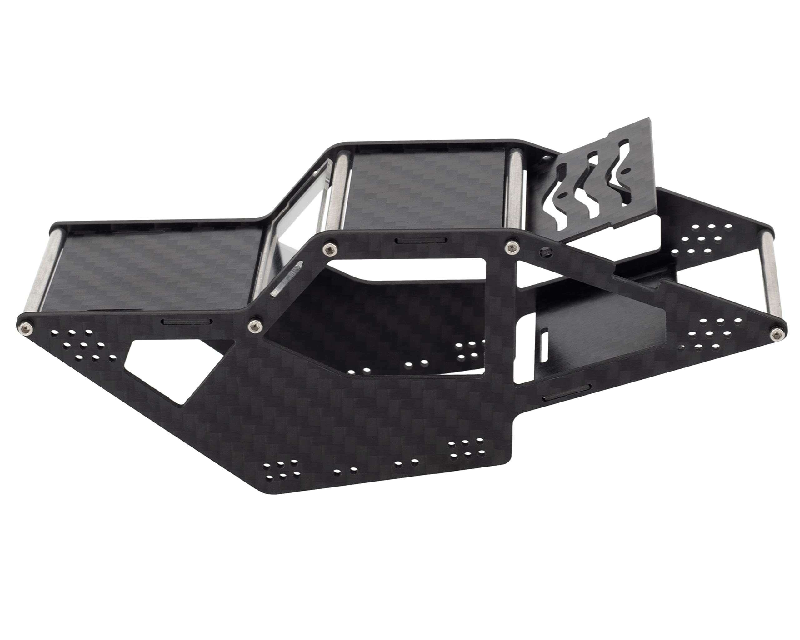 Amazon | MEUS Racing SCX24 LCG シャーシ カーボンファイバー